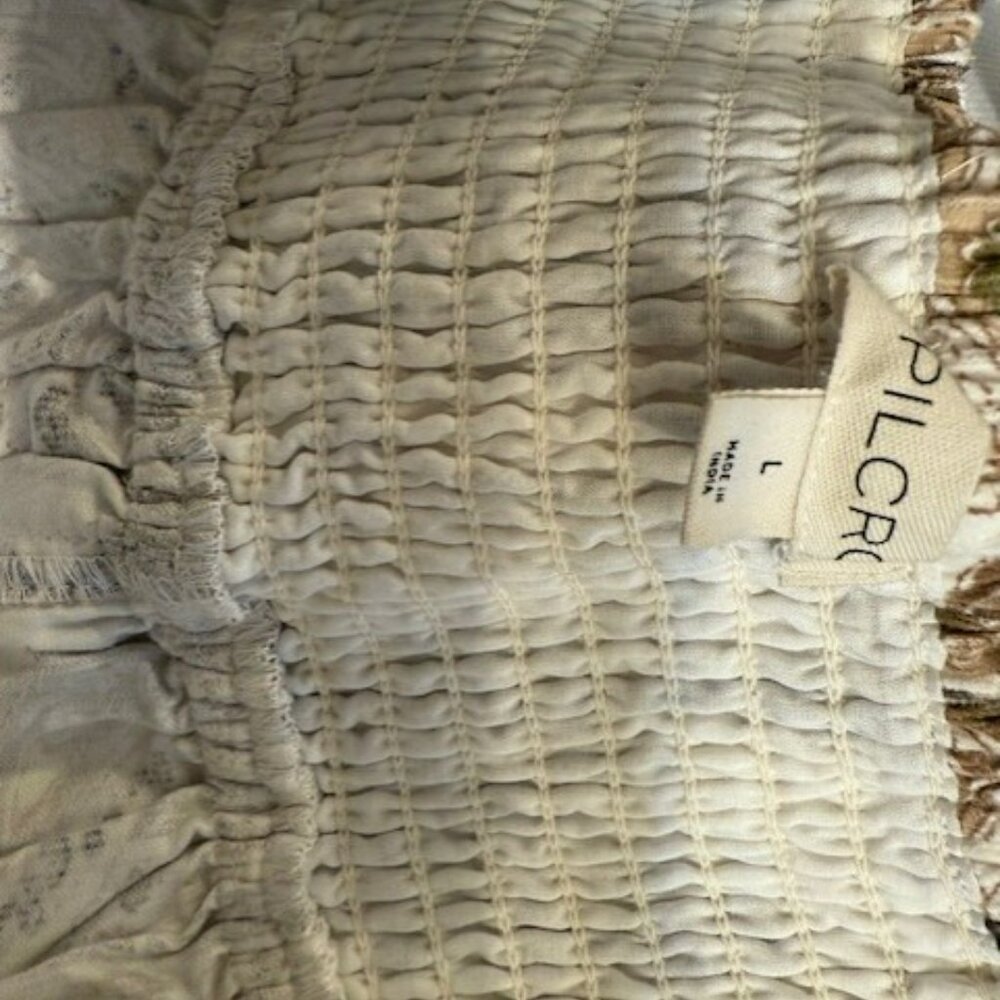 Pilcro Square-Neck Corduroy Babydoll Mini Dress - NWOT - Picture 14 of 16